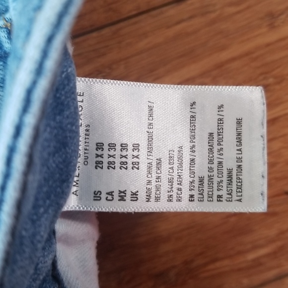 American Eagle Next Level Airflex Jeans 28 x 30 Men's - Picture 7 of 7